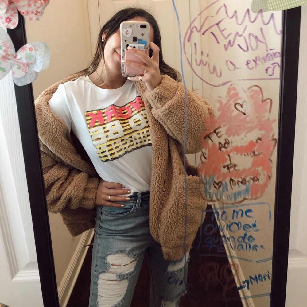 “Work to be yourself” t-shirt